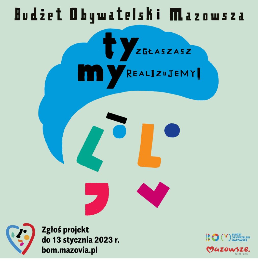 Budżet Obywatelski Mazowsza Plakat